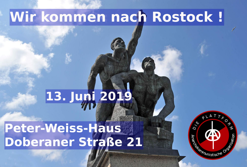 Wir kommen nach Rostock! die plattform