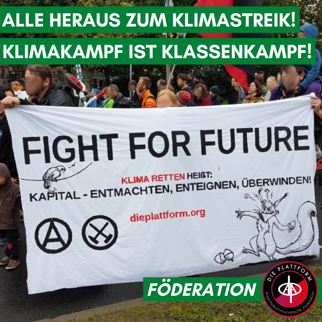 Alle heraus zum Klimastreik!