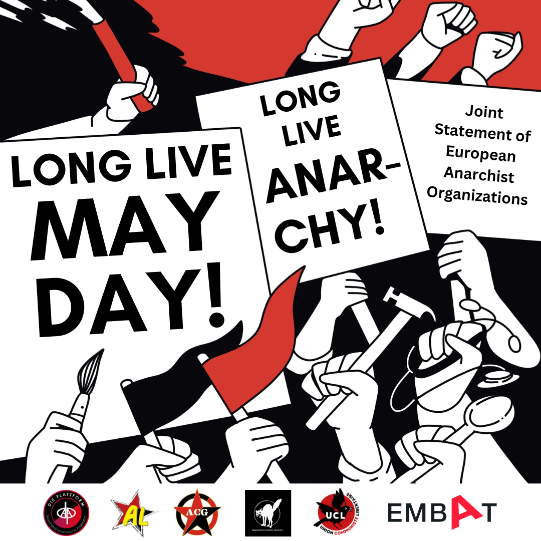 Europäische anarchistische Erklärung zum 1. Mai 2023
