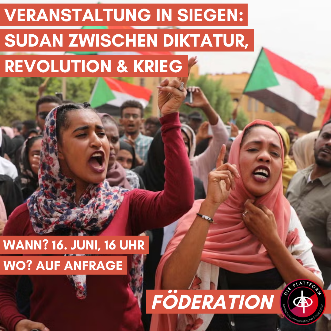Veranstaltung in Siegen: Sudan zwischen Diktatur, Revolution & Krieg