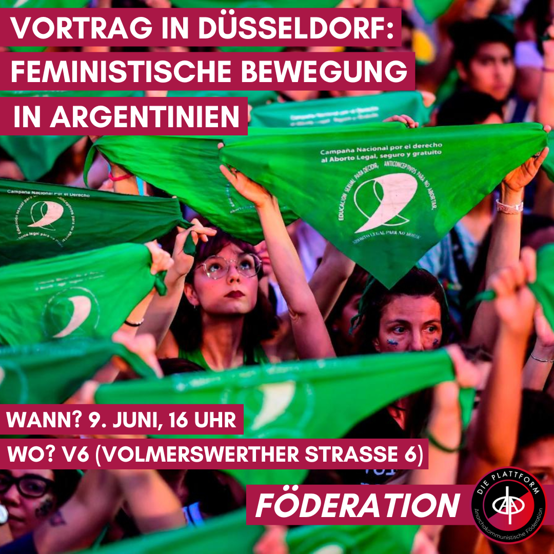 Veranstaltung in Düsseldorf: Feministische Bewegung in Argentinien